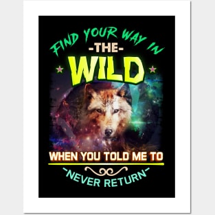 Find Your Way in the Wild - Hunting Posters and Art